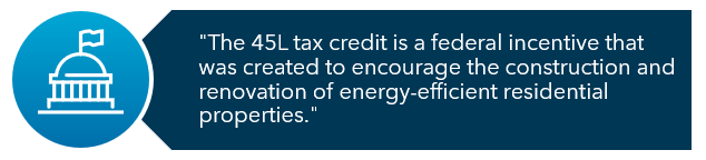 45L tax credit definition quote image