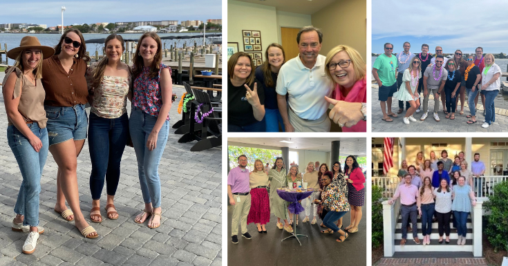 Warren Averett Team Members celebrate the end of the busy season