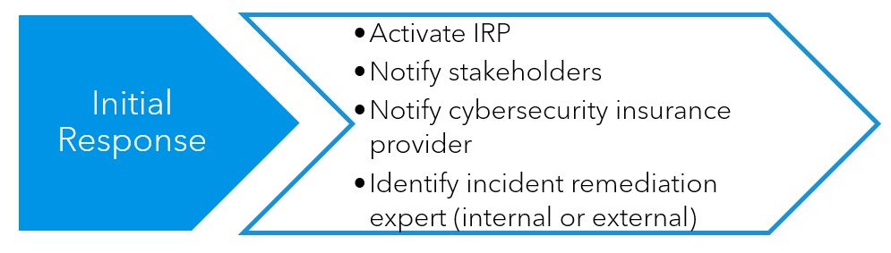 cyber incident initial response image