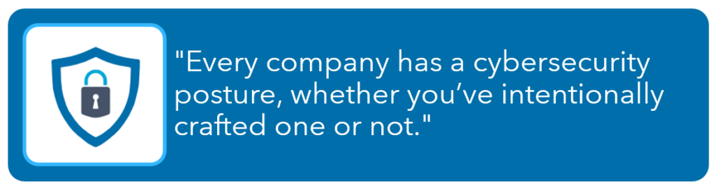company cybersecurity posture image