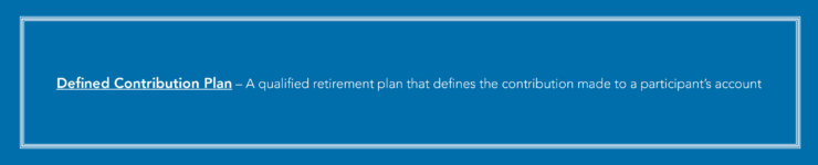 Warren Averett Definined Contribution Plan definition image