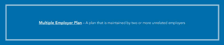Warren Averett Multiple Employer Plan definition image