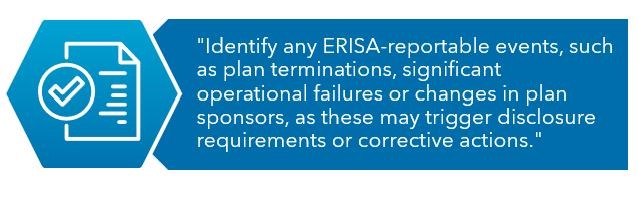 ERISA-reportable events quote image