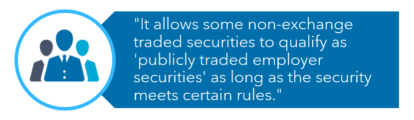 ESOP rules and regulations securities image 