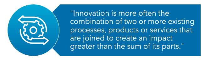 Innovation combination quote image
