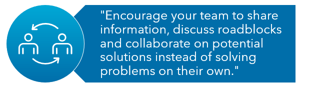 Innovation and collaboration quote image