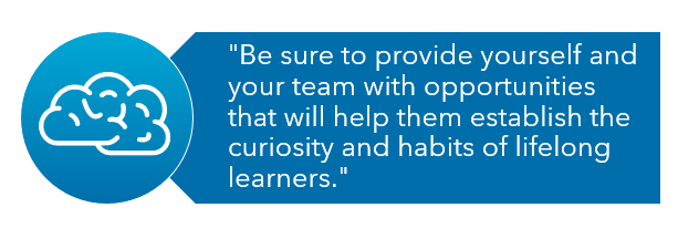 Innovation and learning opportunities quote image