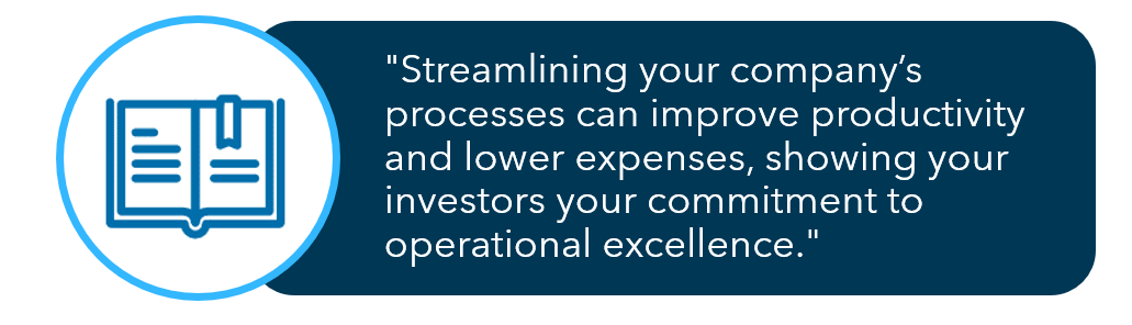 Building Trust Before Going Public Processes and Controls Quote Image