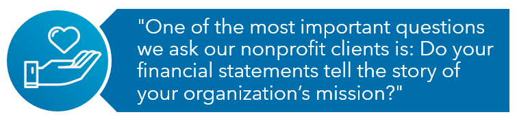 Nonprofit Financial Statements Quote Image