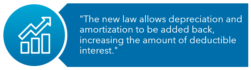 OBBBA Real Estate interest expense quote image