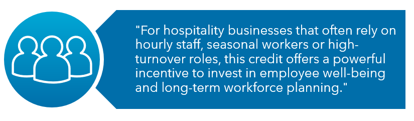 One Big Beautiful Bill Act Hospitality Family Medical Leave Tax Credit Quote Image