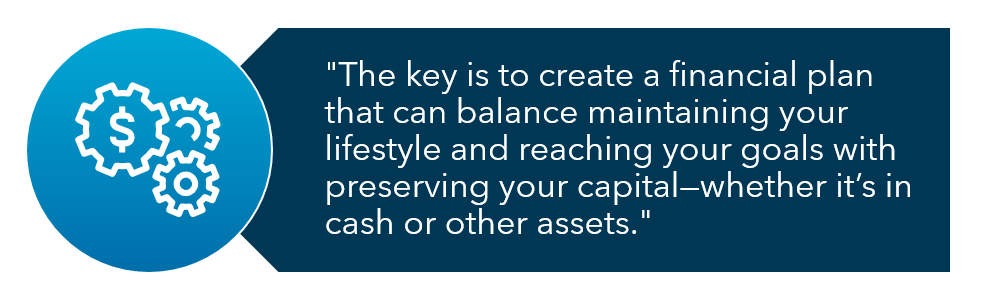 Post-Exit Planning Cash Flow Quote Image