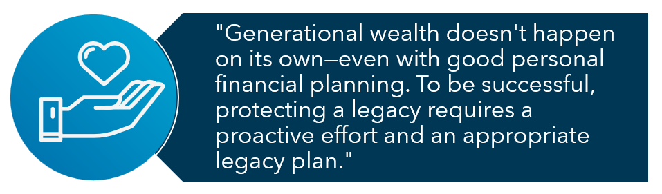 Post-Exit Planning Legacy Quote Image