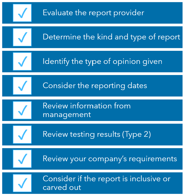 SOC vendor checklist image