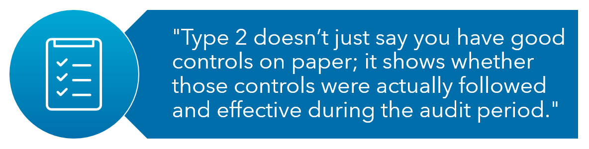 SOC Type 2 for SaaS quote image