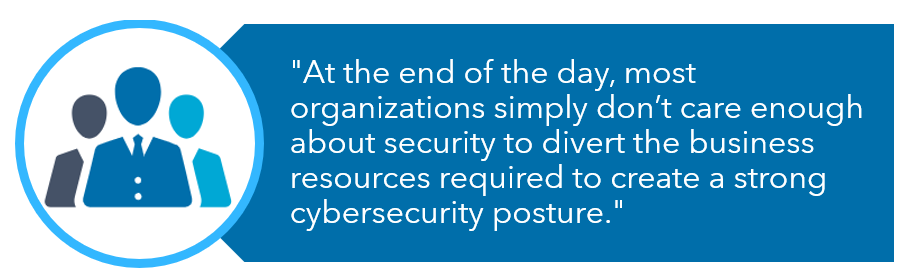 cybersecurity business resources quote image