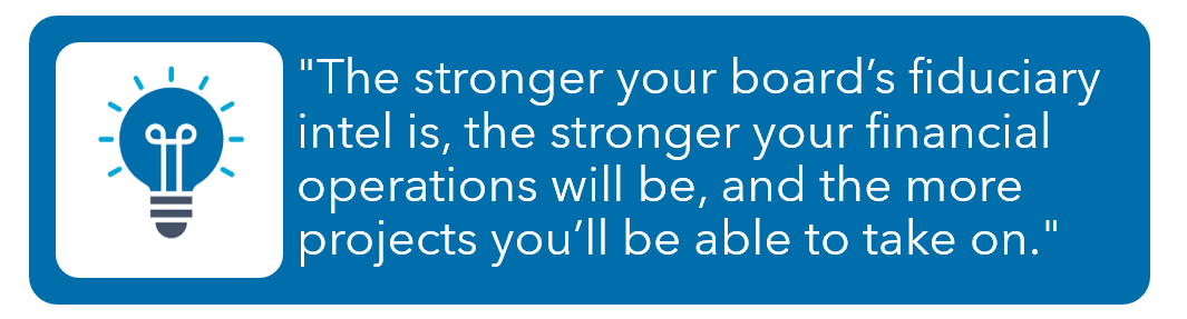 nonprofit board of directors fiduciary intel image
