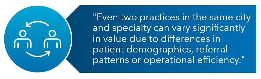  selling a medical practice valuation quote image